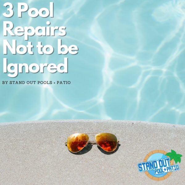 3 pool repairs not to be ignored
